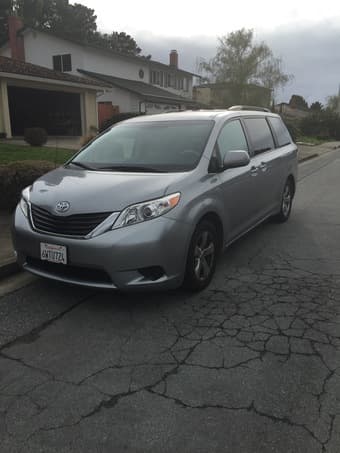 2011 Toyota Sienna LE Minivan - $18,100 2