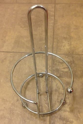 Paper towel holder, only $3 1