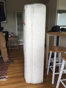 Full size pillow top mattress - $100 2