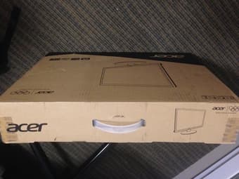 Acer 23 inch LCD monitor in great condition, original packaging $90 2
