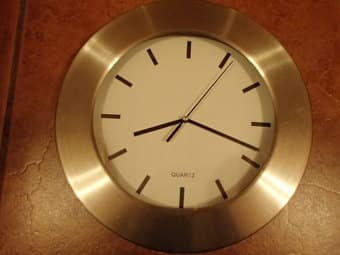 IKEA bathroom scale $2, IKEA wall clock $3 2