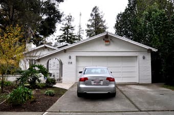 1400 - Bike to Stanford, live with other Stanford grad students 1