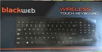 [Sell] Blackweb-Wireless-Touch-Keyboard-Slim-Black: Only $10 1
