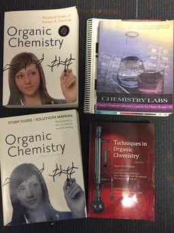 CS107, Chem33, Chem36, Chem135, MS&E140, Bio150, Engr50M/E books 1