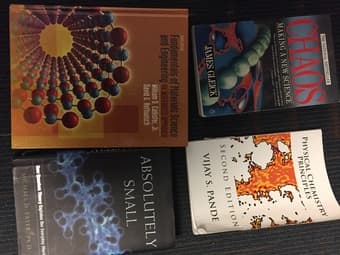 CS107, Chem33, Chem36, Chem135, MS&E140, Bio150, Engr50M/E books 2