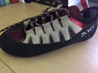 LOST: one women's siren climbing shoe by Palo Alto Caltrain 1