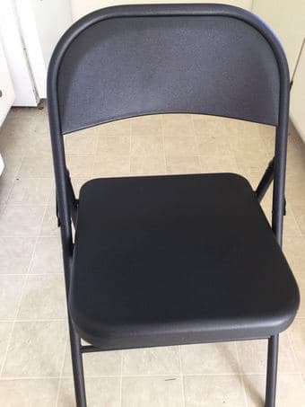 Fold metal chairs 1