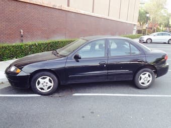 Black Chevrolet Cavalier 2003 (101700 miles), new tires, 1800$ 3