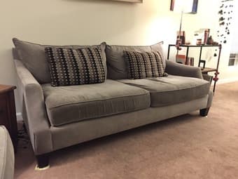 Sofa Couch and Love Seat, Excellent Condition! $795 1