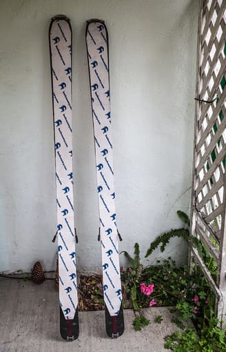 AT/backcountry skis w bindings & skins, 178cm, $160 2