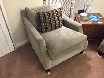 Super comfy Sofa, Chair, and Coffee Table 2