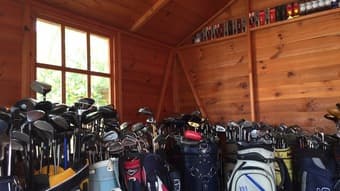Used golf clubs for a good cause- set (w/bag) starting at only $100 1