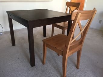 Ikea Expendable Dinning table $100 1