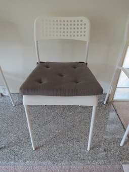 Wood Desk, chairs, Stools 2