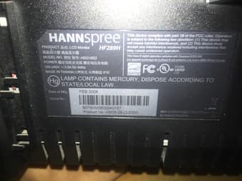 hannspree monitor 2