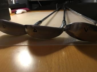 3 golf clubs, $50 or BO 2