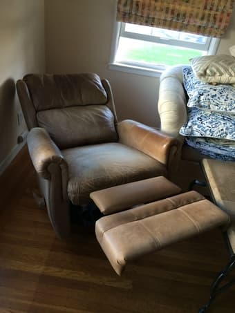 Two Leather Recliners, $200 Each 3