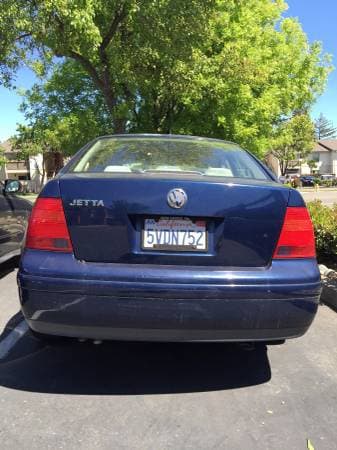 2001 VW Blue Jetta (Works well, quick sell) 1