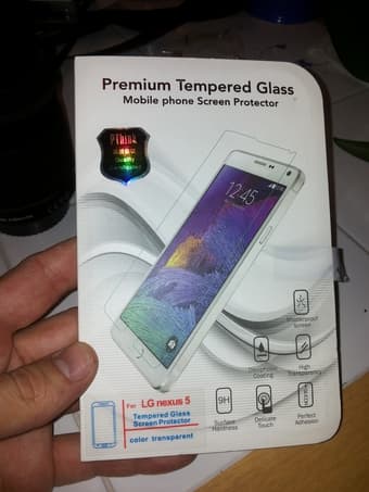 Tempered glass screen protector LG nexus 5, 5$ 1