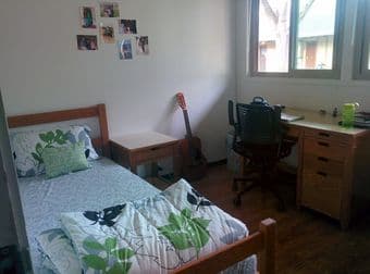 1BR in a furnished 2BR apt in EV low rise for $1100/mo -- Female only 1