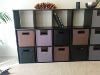 Living room storage system 36 in. x 36 each $80 3
