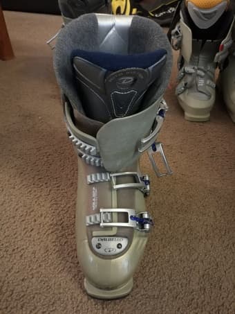 ski boots (2 pairs) - $40 2