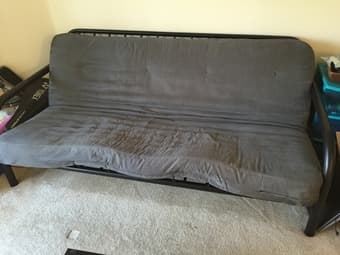 IKEA Dinning table (expandable), Chairs, and Futon 3