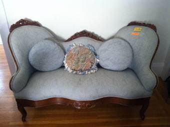 Antique Style Loveseat - $110 1