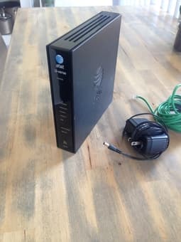 AT&T U-Verse modem+router combo - $20 1