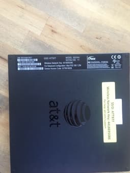 AT&T U-Verse modem+router combo - $20 2