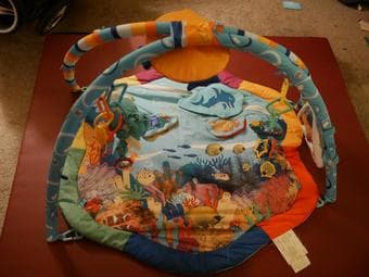 Baby Einstein play gym and kick start gym 1
