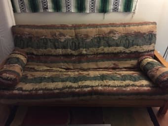 Great Couch/Futon combo - (full size futon) - $100 2