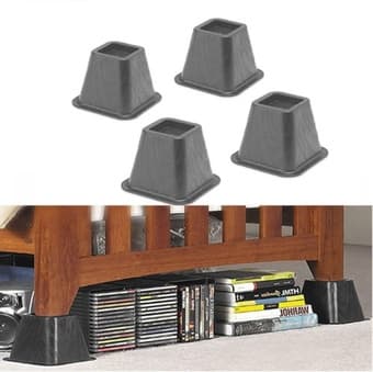 Black Bed/table risers-$5/set 1