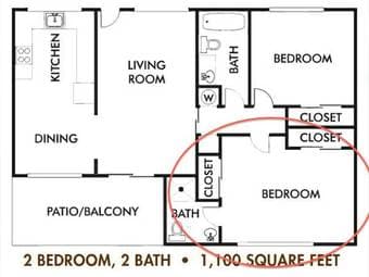 1BR1BA sublet from May 27th to August 16th 1
