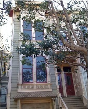 Master bedroom in SF one block from Alamo Square! 1