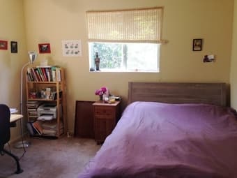 Master bedroom in 2Bed1Bath Mountain View Apt ($1375/month, July 1st) 2