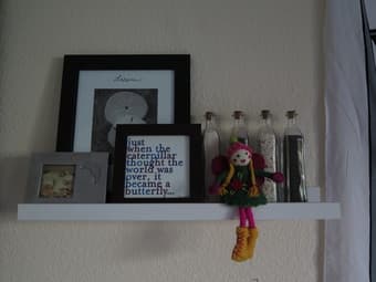 Ikea shelves/photo ledges - $40 (redwood city) 2