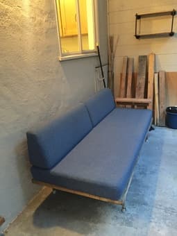 Retro Outdoor Couch $100 2