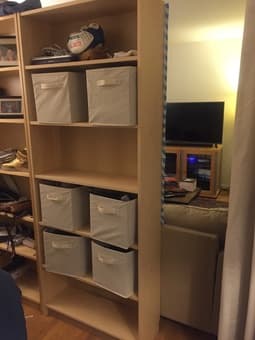 (3) Ikea 72" shelfs - $20 each 1