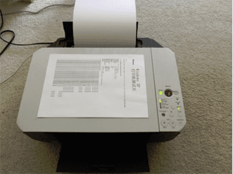 Canon Pixma MP210 Photo All-In-One Inkjet Printer for $70 1