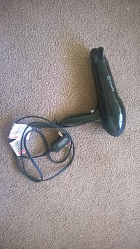 Plasma TV, hair dryer 3