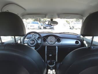 2006 Silver Hatchback Mini Cooper for $5500 2
