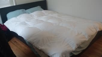 IKEA MALM bed $200 + MALM 6-drawer drawer $50 1