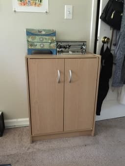 Storage cabinet $30 1