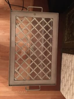 Elegant Grey Tray Table - $40 2