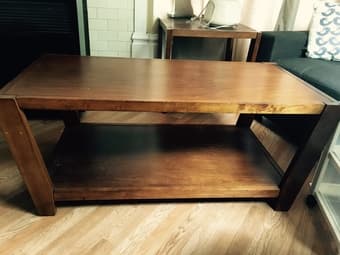 Beautiful Wooden Side Tables - $75 each 2