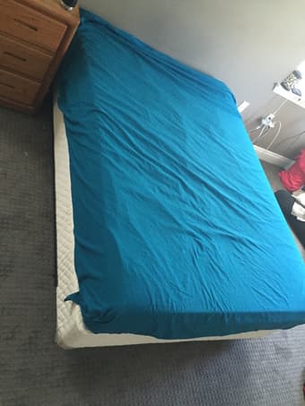Complete Bedroom Furniture- Only $200! (Full bed, nightstand, dresser) 1