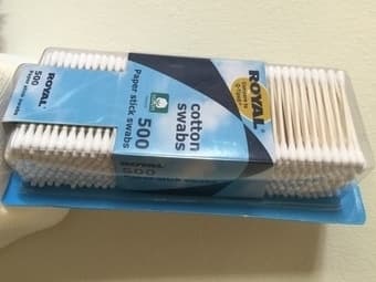 Unopened Royal Cotton Swabs 500 counts-$5 1