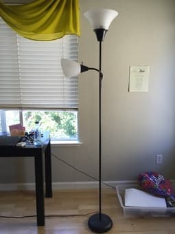 Standing LAMP (2 heads) 1