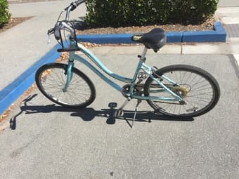 Blue Schwinn Bike + Bike Lock + Service Package 1